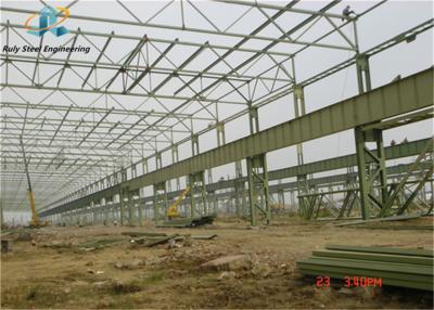 China Bouw Pre-engineered Prefabricated Customized Steel Structure Gebouw met Parapet Wall Workshop Te koop