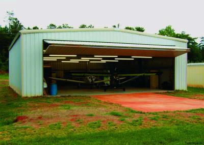 China Stahlkonstruktions-Flugzeug-Hangar-Gebäude-vorübergehender Flugzeug-Hangar-Bau zu verkaufen