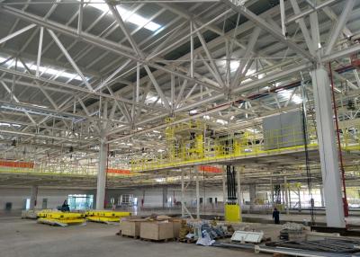 China Heavy Engineering Truss Steel Structure Workshop / Steel Building Workshop for sale