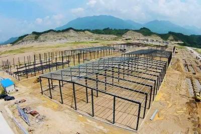 China Het Staalgebouwen van het logistiekpakhuis PEB/pre Gebouwde de Bouw Structuur Te koop