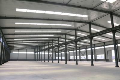 China Portal Frame Workshop Steel Buildings / Steel Building Construction For Factory Building for sale