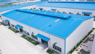 China Q235B / Q355B Prefab Steel Buildings Construction Steel Structure Factory Buildings for sale