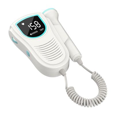 China Pocket Home Pregnancy Scanner Baby Ultrasound Doppler Fetal Heart Detector for sale