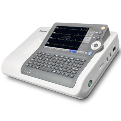 China Tragbarer ECG Kanal Ecg Holter Monitor der LCD-Anzeigen-Maschinen-3 zu verkaufen