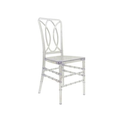 China Modern Minimalist Tiffany Chair Hotel Wedding Event 2022 New Plastic Chiavari Chair for sale