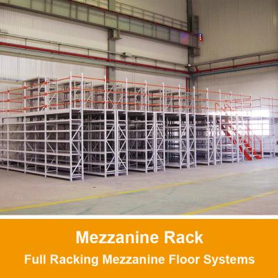 China Mezzanine-Räcke Vollräcke Mezzanine-Bodensysteme Mehrstufiges Regal Lagerlager Lagerung Supermarkt Regalsysteme zu verkaufen