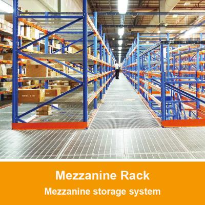 China Sistema de almacenamiento de bastidores de mezzanine Bastidores de almacenamiento de bastidores de varios niveles Bastidores de mezzanine en venta