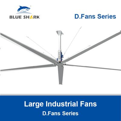 China Large Industrial Ceiling Fan For Warehouse Large Hvls Fans For Factory D.Fans Series for sale