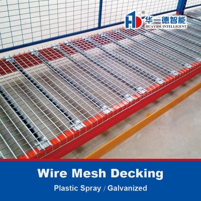 China Wire Mesh Decking für Lagerhalle Palettenregale Wire Mesh Decks für Metallregale zu verkaufen