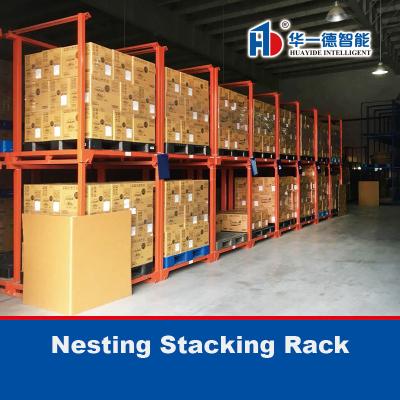 China Nesting Stacking Rack steel Stacking rack  Stackable Racking for sale