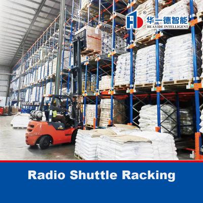 China Radio Shuttle Racking Warehouse Storage Rack Pallet Runner Rack Shuttle Rack Te koop