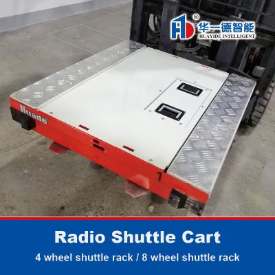 China Carrinho de transporte de rádio Para Radio Shuttle Rack Radio Shuttle Pallet Runner Cart à venda