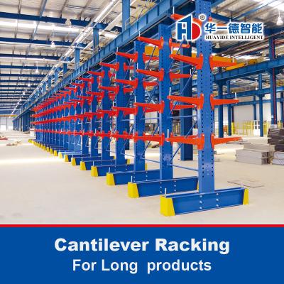 China Cantilever Rack para produtos longos Cantilever Rack de armazenamento de lado único ou duplo à venda