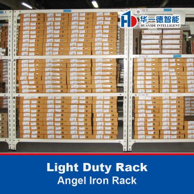 China Lichte rack Angel Iron Rack Carton Box Storage Racking Long Span Rack Warehouse Storage Rack Te koop