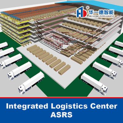 China Geïntegreerd logistiekcentrum ASRS,Automatisch shuttle opslagsysteem Automatisch opslag- en terugvragingssysteem Te koop