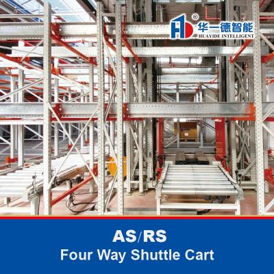 China Vierwege-Shuttle-Wagen ASRS Automatisches Speicher- und Abrufsystem Vierwege-Shuttle-Wagen zu verkaufen