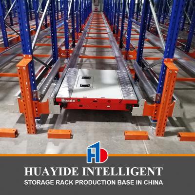 China A06: Radio Shuttle Rack Radio Shuttle Pallet Racking Warehouse Storage Rack Pallet Runner Rack for sale