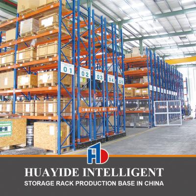 China Open-Type Electric Mobile Racking Warehouse Storage Rack for sale