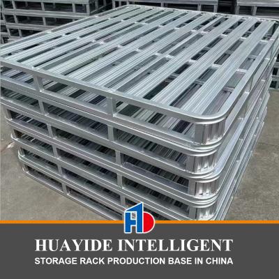 China C04：Rounded Corner Steel Pallet Are Used To Store Bagged Grain, Feed, Etc.To Prevent The Bags From Being Broken By Forks And Facilitate Stacking And Stacking for sale