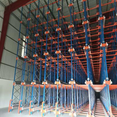 China Radio Shuttle Rack For Warehouse Storage Pallet Runner Rack Radio Shuttle Pallet Rack for sale