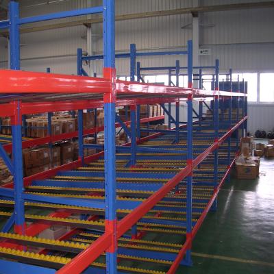 China 2mm Column Gravity Flow Racking 4000kg for sale