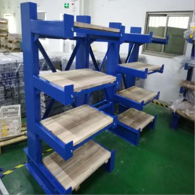China 101,6 mm Pitch H Beam Structural Cantilever Rack 1800mm lange arm Te koop