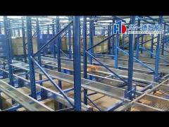 Four Way Shuttle Warehouse Storage Rack System Intelligent High Density