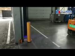 Safety Bollard Anti-collision Post Bollard Traffic Guardrails Warehouse Safety Barrier