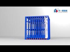 Vertical Roll Out Sheets Rack Metal Sheets Storage Racking Drawer Racking