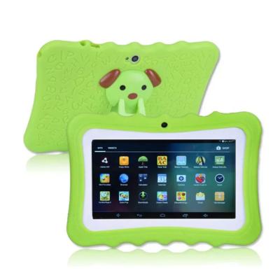 China Newcomers Hard 7 Inch Kids Tablet Android Dual Camera Wifi Education Game Tablet For Baby Children Study for sale