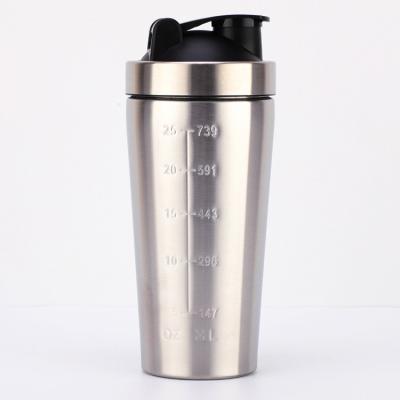 China Sustainable High Quality Colored Plating Stainless Steel Bottle Shaker Bottle for sale