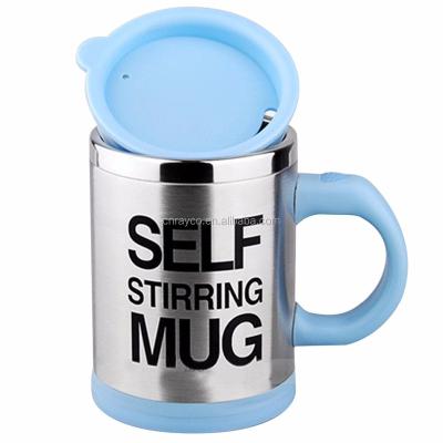 China Best Sustainable Selling Automatic Products Stainless Steel Coffee Travel Mug Self Stirring Automatic Cup Protein Shaker for sale