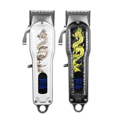 China New Outdoor Hot Selling Dragon Pattern Professional Barber Has LCD Display For Speed ​​And Power Display for sale