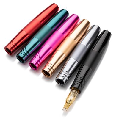 China Tattoo Shops OEM Professional Logo Microblading Pen Rotary Semi Permanent PMU Makeup Machine For Microblading Eyebrow Lips for sale