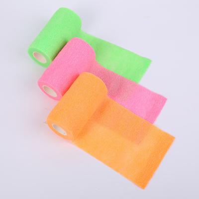 China Nonwoven Animal Supplies Cohesive Flexible Bandage Custom Printed Bandages for sale