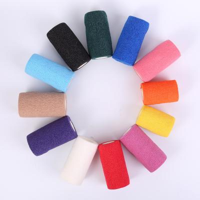 China Bandage For Animal Cohesive Flexible Non Woven Fabric Bandage for sale