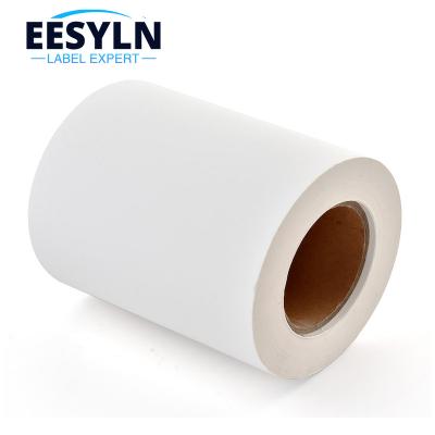 China Waterproof Glossy Offset Paper/Jumbo Roll Vinyl Sticker Roll PP Screen Printing/Flexo/UV Label Stickers Roll for sale