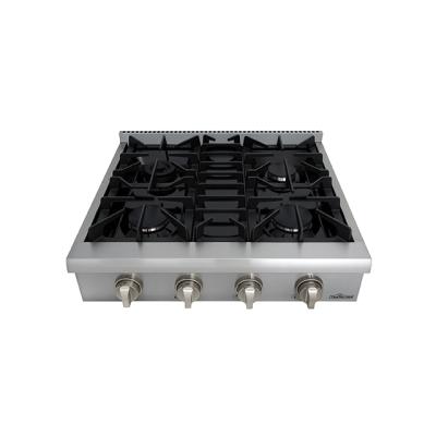 China Commercial 30 36 48 inch kitchen electric cooktop 4 6 burner gas stove for cooking for sale