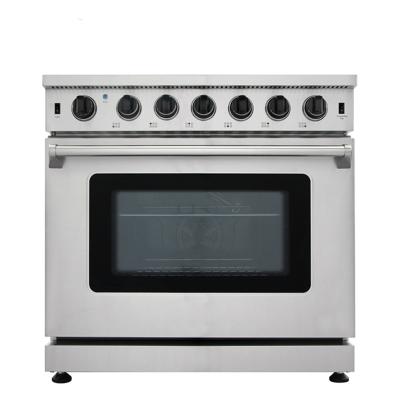 China Hyxion Broiler 36 Inch Commercial And Easily Cleaned High End Range Oven for sale