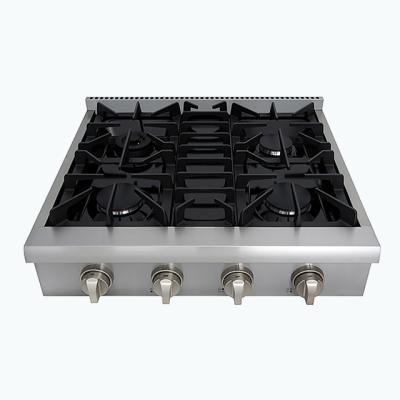 China Hotel Hyxion 36 inch gas stove stainless steel rack gas hob for sale with home kitchen for sale