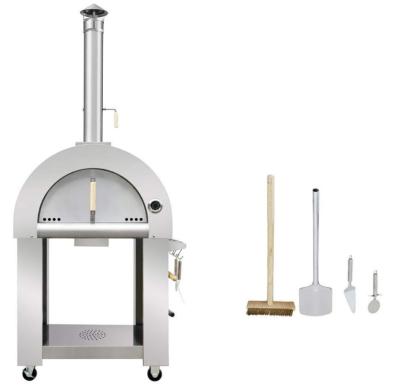 China Hyxion Pizza Oven Kitchen Easily Assembled Outdoor BBQ Grill Easil Cleaned Grill BBQ Grill With BBQ Tools for sale