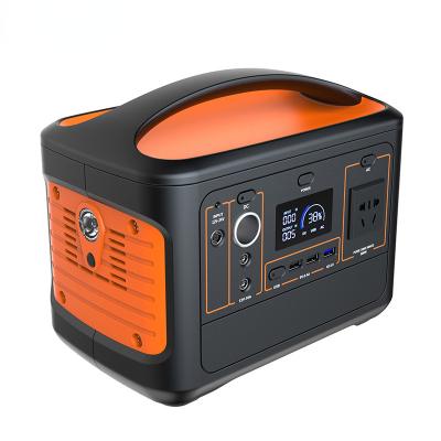 China Other 500w Power Station Home Generator Backup 153600mah 220v Portable Solar Backup Lithium Ion Camping Battery Power Station for sale