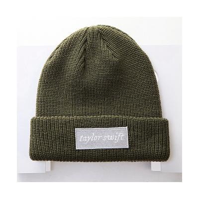 China COMMON Customized Warm Custom Label Winter Hat Knitted for sale