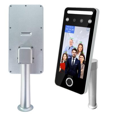 China DISCOUNT Employee WDR Biometric Device Visible Lightweight Hybrid Multi-facial Recognition And Fingerprint Time Attendance Door Controller for sale