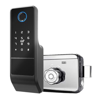 China Biometric Digital Fingerprint Smart Door Lock Room Home Tuya Office / Registration App Wifi for sale