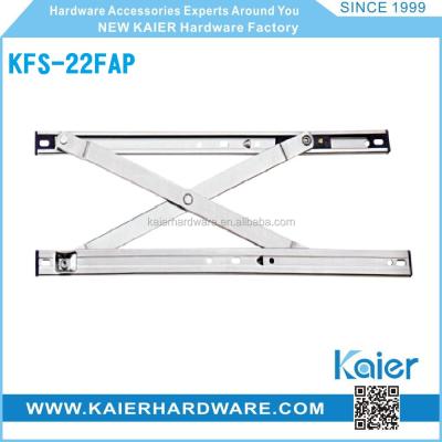 China SS201; 304; 316; square friction sliding parallel stay in aluminium; window hinge KFS-22FAP for sale