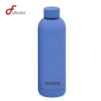 China Sustainable 500ml 18/8 Stainless Steel Powder Coated Vacuum Bottle for sale