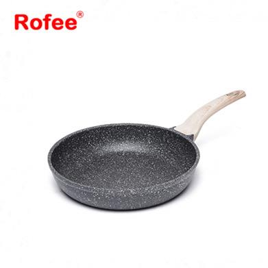 China Durable 9.5 Inch Die Cast Stone-Drift Granite Non-Stick Coating Frying Pan Skillet Pan for sale