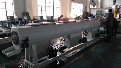 China Tweelingscrw-Extruder 16630mm pvc-de Lijn van de Pijpuitdrijving met 22-160KW-Macht Te koop