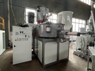 China 300/600 PLC Control Plastic Mixer Machine 11 Kw For Preparing PVC Raw Material for sale